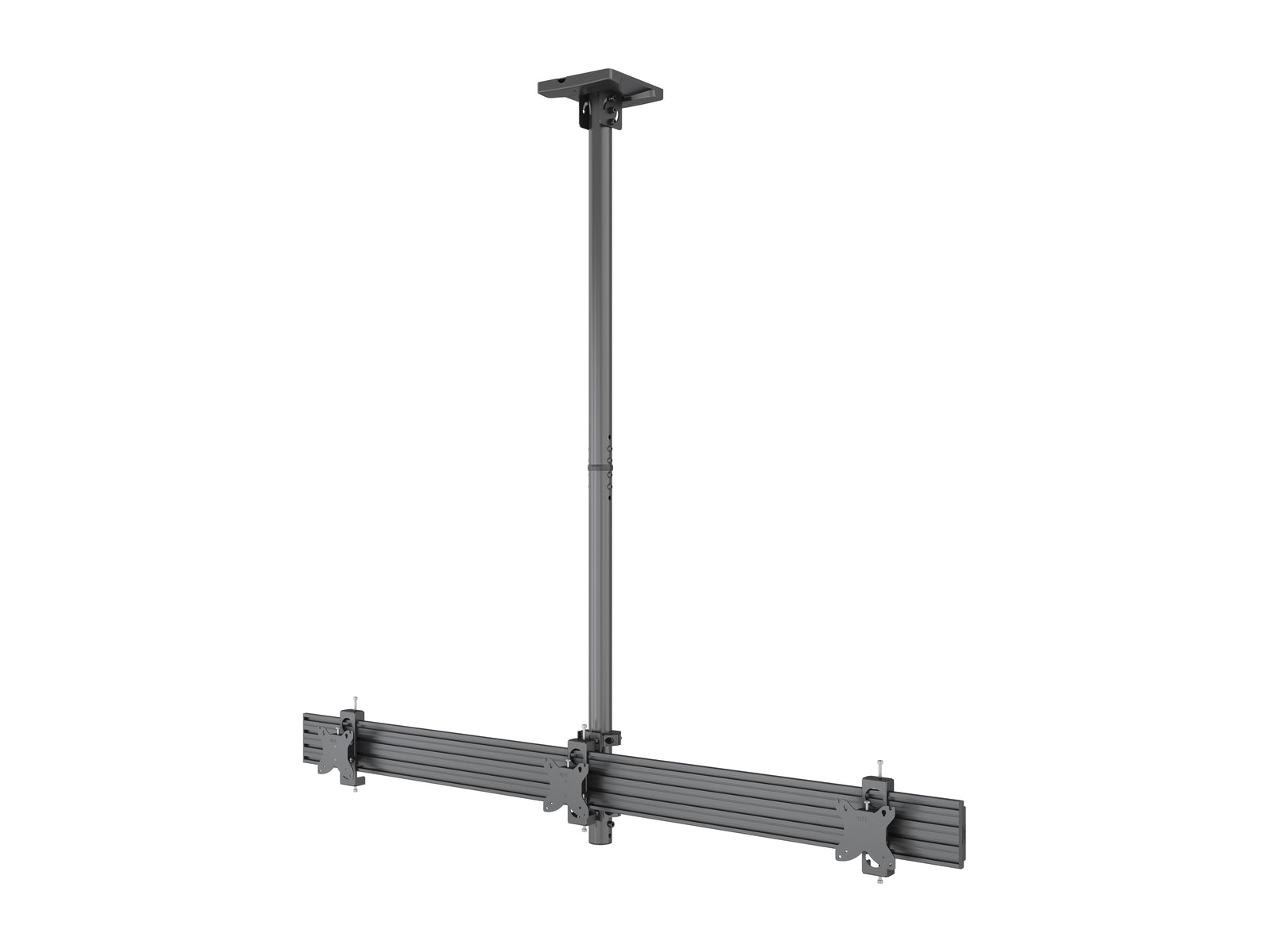 Multibrackets MBC3U M Pro 1.5m Triple Monitor Ceiling Mount For 15"-32" Screens | 7350105218200 Ceiling Mount Bracket Multibrackets