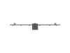 Multibrackets MBC3U M Pro 1.5m Triple Monitor Ceiling Mount For 15"-32" Screens | 7350105218200 Ceiling Mount Bracket Multibrackets