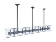 Multibrackets MBC5X1U M Pro Five Screen Ceiling Mount For 32"-50" Screens | 7340234810642 Ceiling Mount Bracket Multibrackets