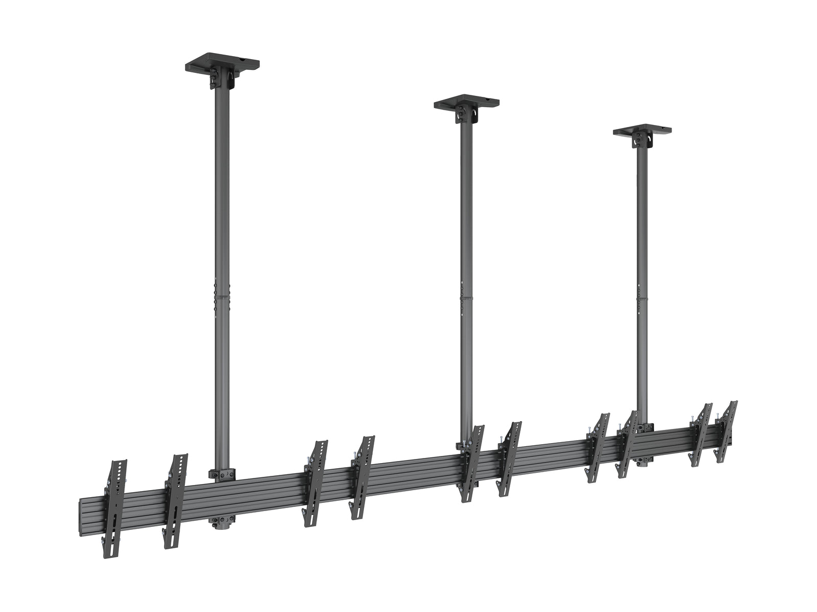 Multibrackets MBC5X1U M Pro Five Screen Ceiling Mount For 32"-50" Screens | 7340234810642 Ceiling Mount Bracket Multibrackets