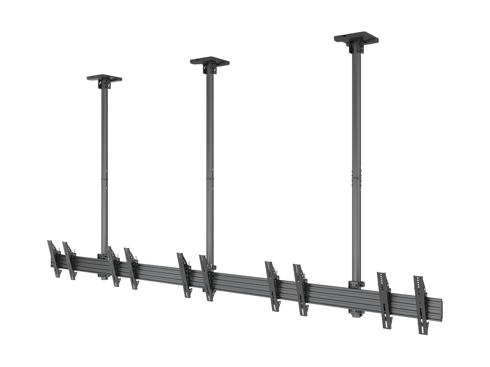 Multibrackets MBC5X1U M Pro Five Screen Ceiling Mount For 32"-50" Screens | 7340234810642 Ceiling Mount Bracket Multibrackets