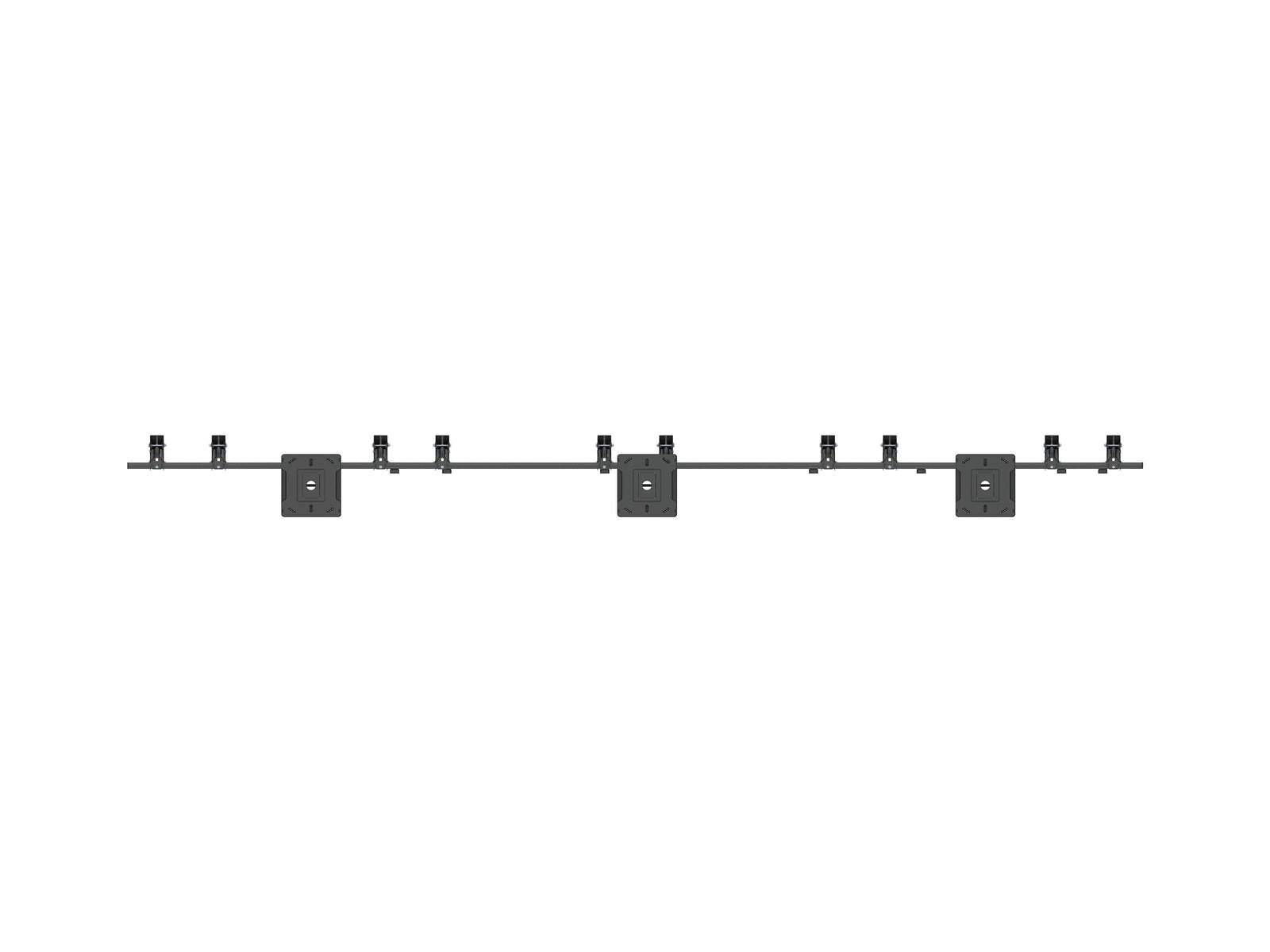 Multibrackets MBC5X1U M Pro Five Screen Ceiling Mount For 32"-50" Screens | 7340234810642 Ceiling Mount Bracket Multibrackets