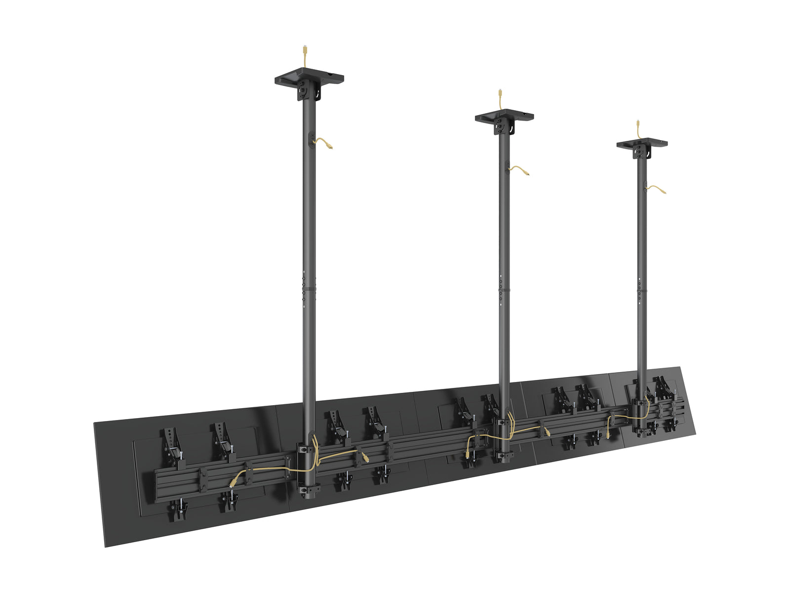 Multibrackets MBC5X1U M Pro Five Screen Ceiling Mount For 32"-50" Screens | 7340234810642 Ceiling Mount Bracket Multibrackets