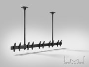 Multibrackets MBC5X1UP-43 M Pro Five Screen Ceiling Mount For Up to 43" Screens | 7350105219009 Ceiling Mount Bracket Multibrackets