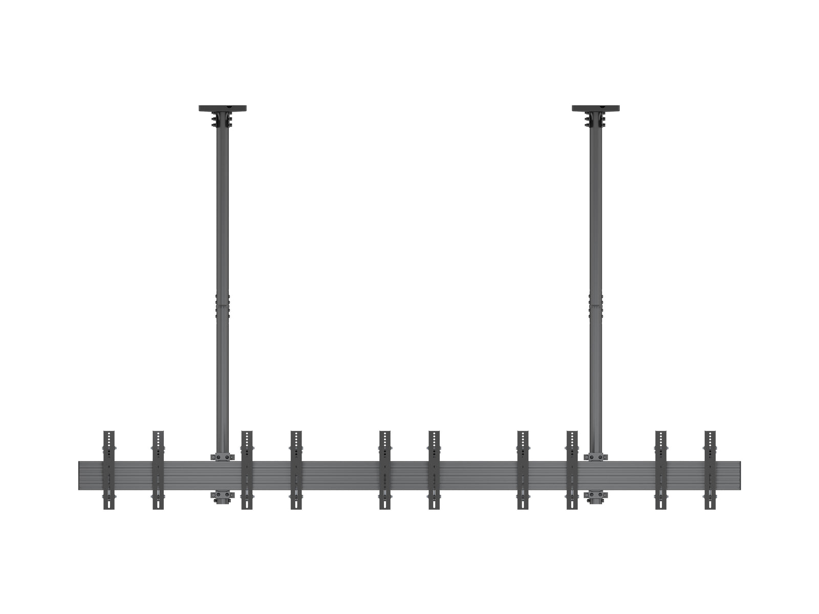 Multibrackets MBC5X1UP-43 M Pro Five Screen Ceiling Mount For Up to 43" Screens | 7350105219009 Ceiling Mount Bracket Multibrackets