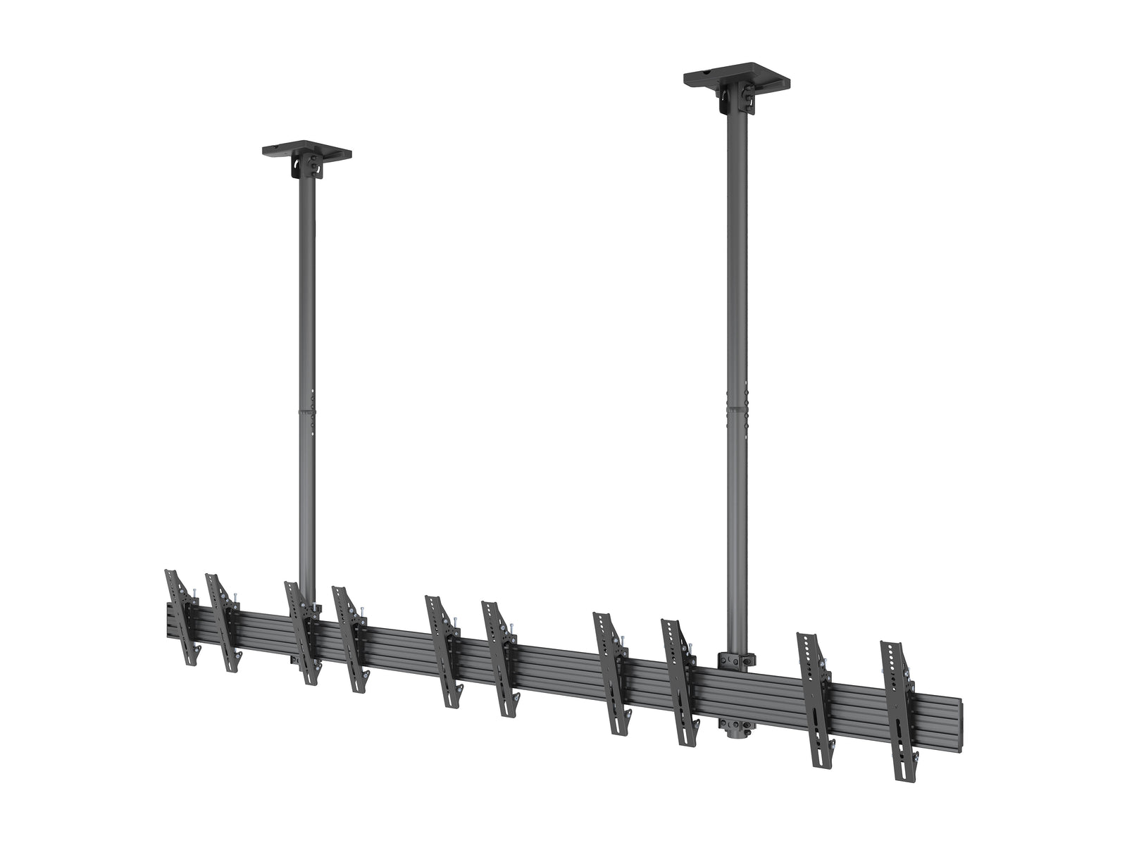 Multibrackets MBC5X1UP-43 M Pro Five Screen Ceiling Mount For Up to 43" Screens | 7350105219009 Ceiling Mount Bracket Multibrackets