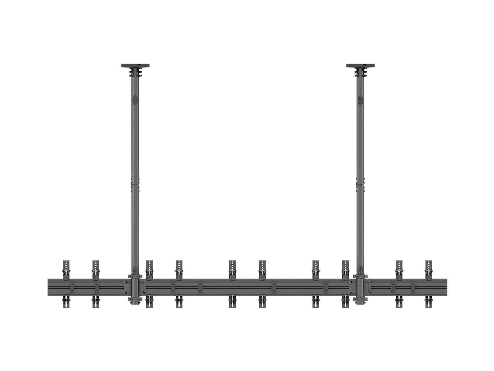 Multibrackets MBC5X1UP-43 M Pro Five Screen Ceiling Mount For Up to 43" Screens | 7350105219009 Ceiling Mount Bracket Multibrackets