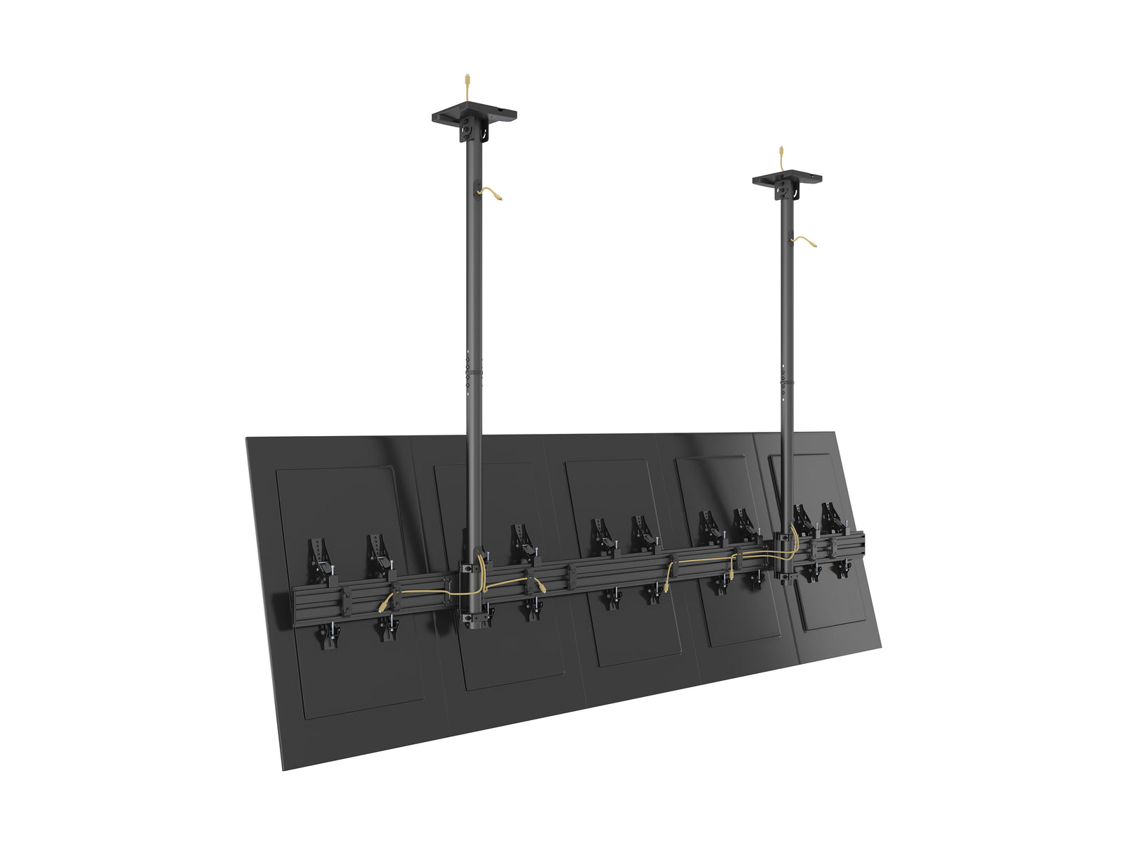 Multibrackets MBC5X1UP-43 M Pro Five Screen Ceiling Mount For Up to 43" Screens | 7350105219009 Ceiling Mount Bracket Multibrackets