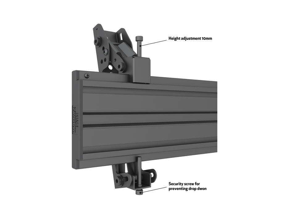 Multibrackets MBC5X1UP+ M Pro Five Screen Ceiling Mount for 27"-43" Screens | 7350022739185