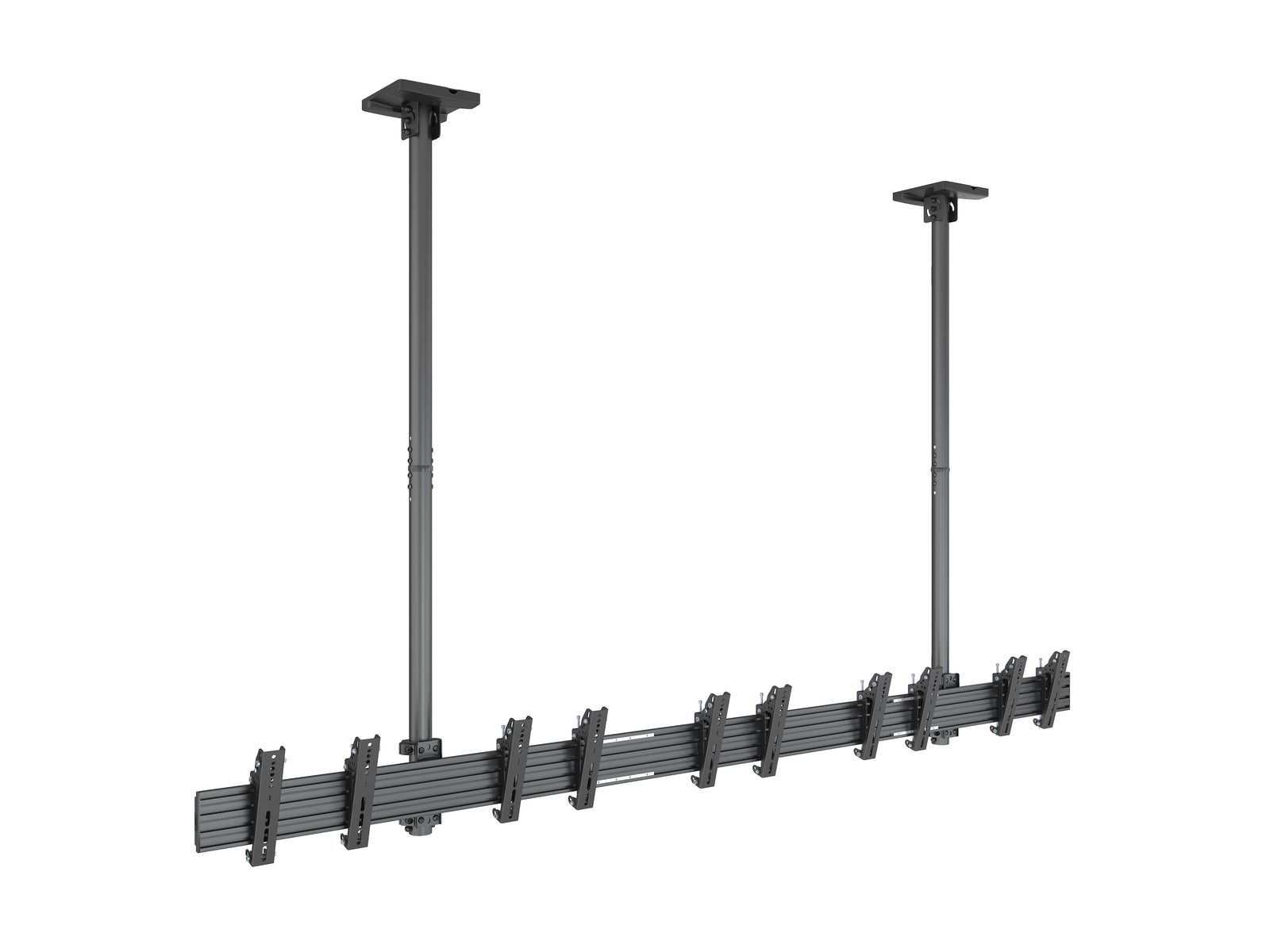 Multibrackets MBC5X1UP+ M Pro Five Screen Ceiling Mount for 27"-43" Screens | 7350022739185 Ceiling Mount Bracket Multibrackets