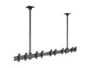 Multibrackets MBC5X1UP+ M Pro Five Screen Ceiling Mount for 27"-43" Screens | 7350022739185 Ceiling Mount Bracket Multibrackets