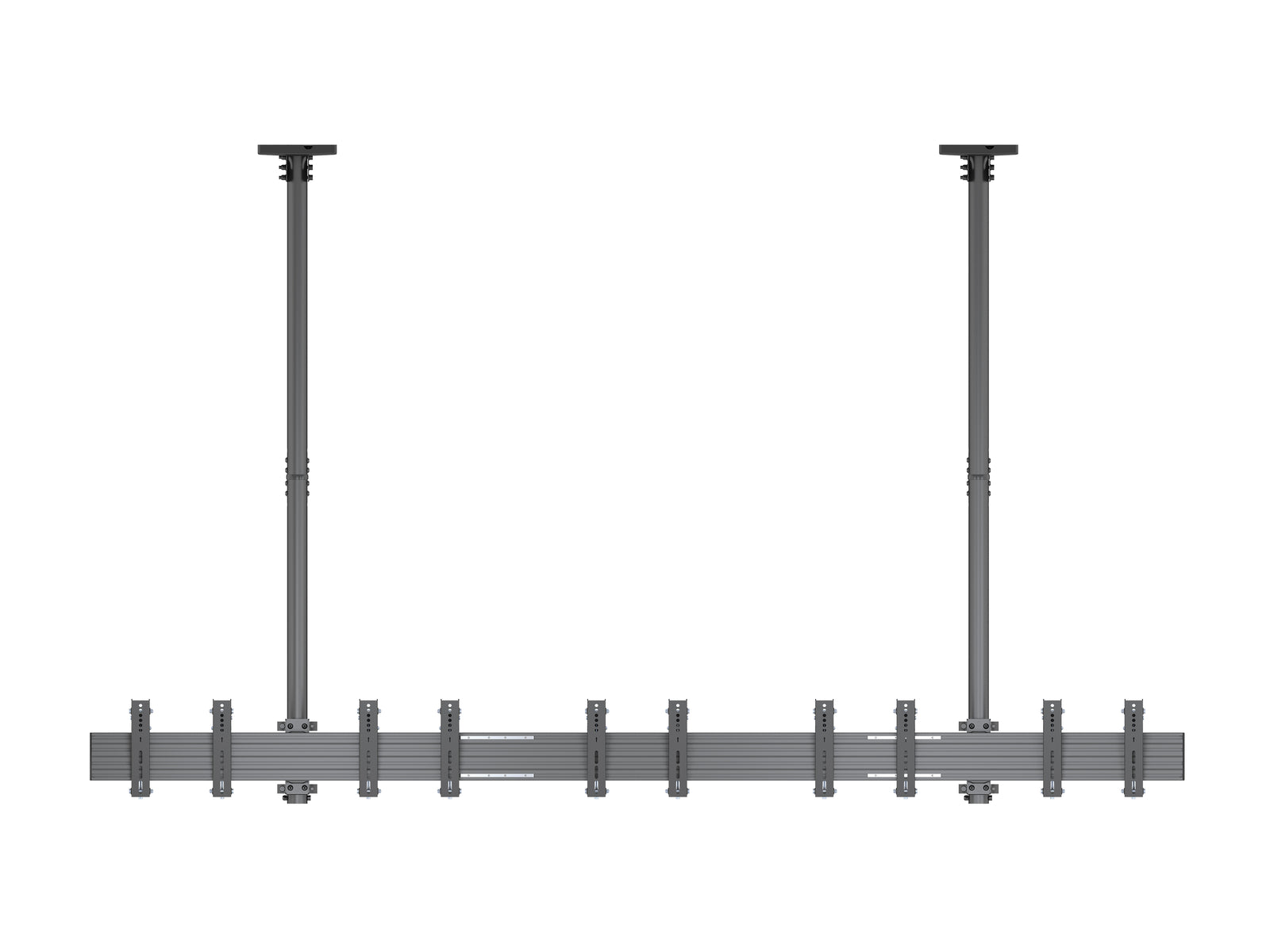 Multibrackets MBC5X1UP+ M Pro Five Screen Ceiling Mount for 27"-43" Screens | 7350022739185 Ceiling Mount Bracket Multibrackets