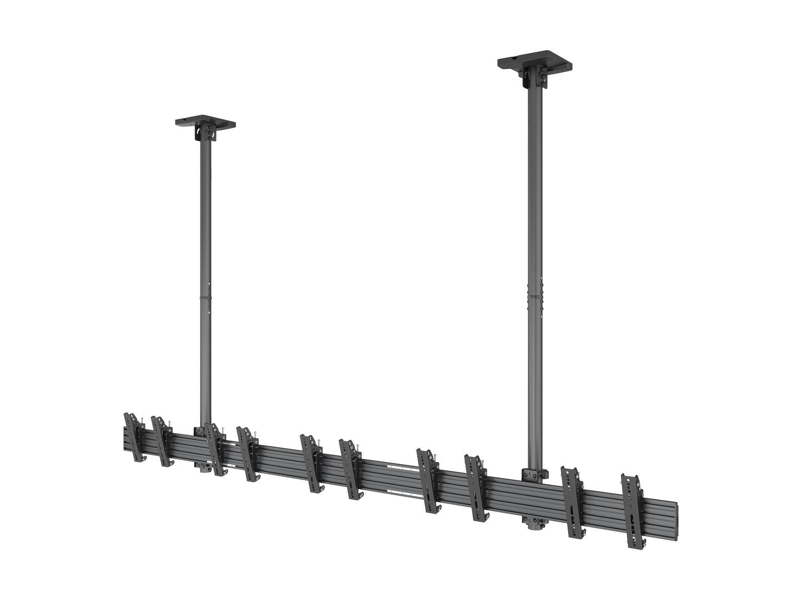 Multibrackets MBC5X1UP+ M Pro Five Screen Ceiling Mount for 27"-43" Screens | 7350022739185 Ceiling Mount Bracket Multibrackets