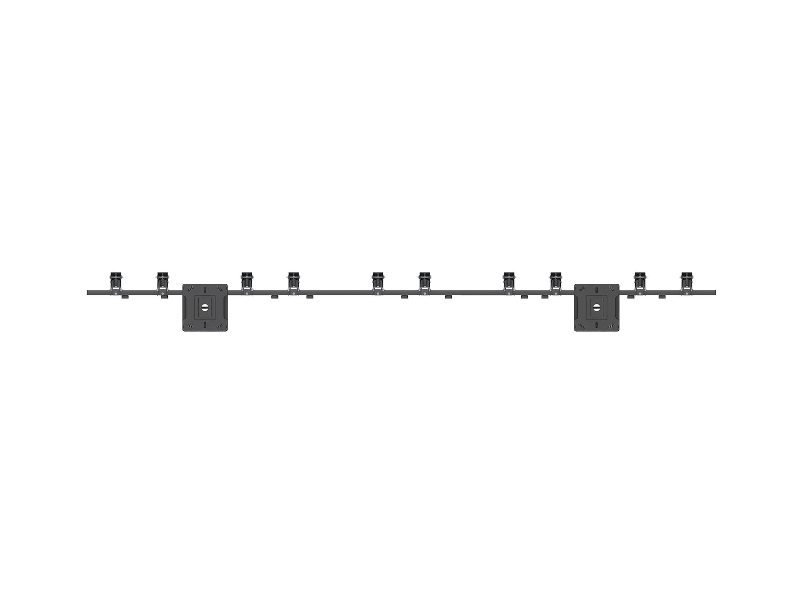 Multibrackets MBC5X1UP+ M Pro Five Screen Ceiling Mount for 27"-43" Screens | 7350022739185 Ceiling Mount Bracket Multibrackets