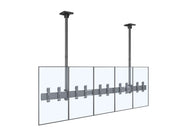 Multibrackets MBC5X1UP+ M Pro Five Screen Ceiling Mount for 27"-43" Screens | 7350022739185 Ceiling Mount Bracket Multibrackets