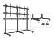 Multibrackets MBF3x2Ux5 M Pro Floor Stand For 27"-65" Screens | 7350105216916