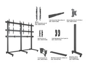 Multibrackets MBF3x2Ux5 M Pro Floor Stand For 27"-65" Screens | 7350105216916
