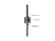 Multibrackets MBFC1U M Pro Floormount Column For 75"-110" Screens | 7350105219559