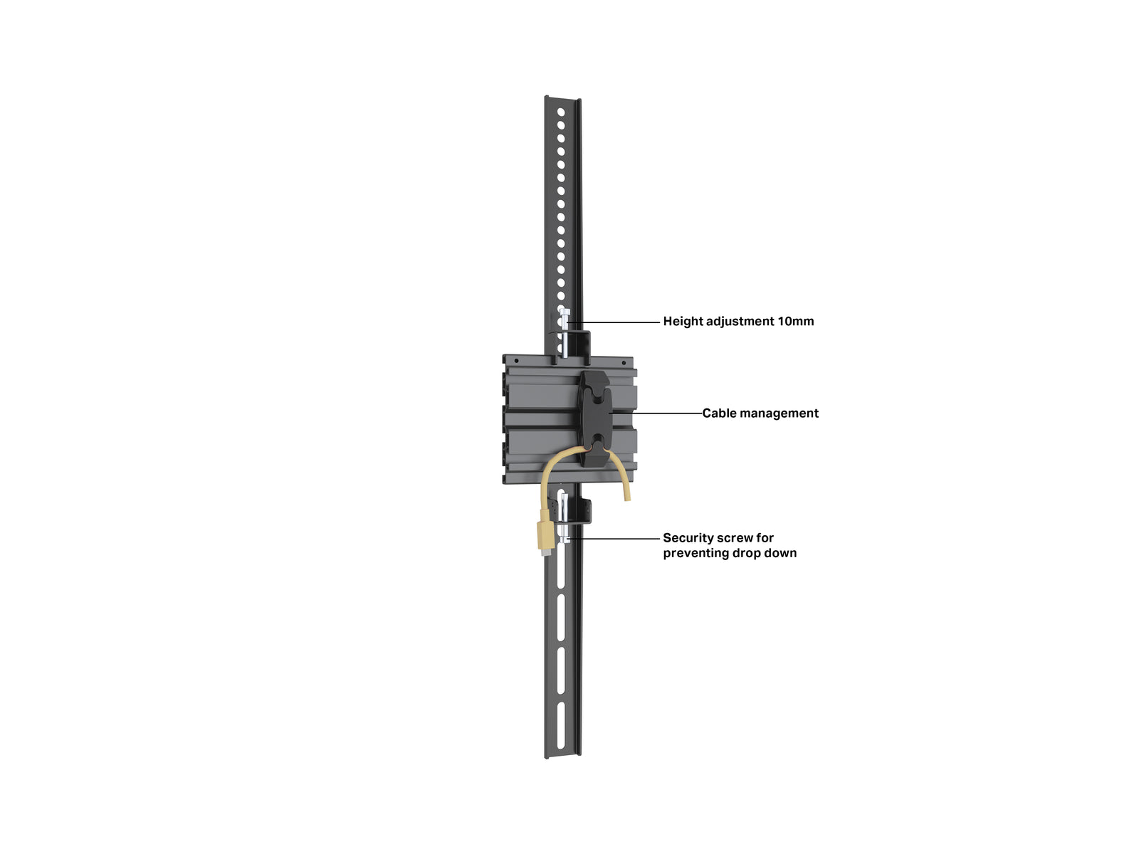 Multibrackets MBFC1U M Pro Floormount Column For 75"-98" Screens | 7350105219542