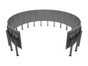 Multibrackets MBFC20X1U 20-Screen M Pro Floorstand For 32"-65" Screens | 7350105219818