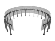 Multibrackets MBFC20X1U 20-Screen M Pro Floorstand For 32"-65" Screens | 7350105219818