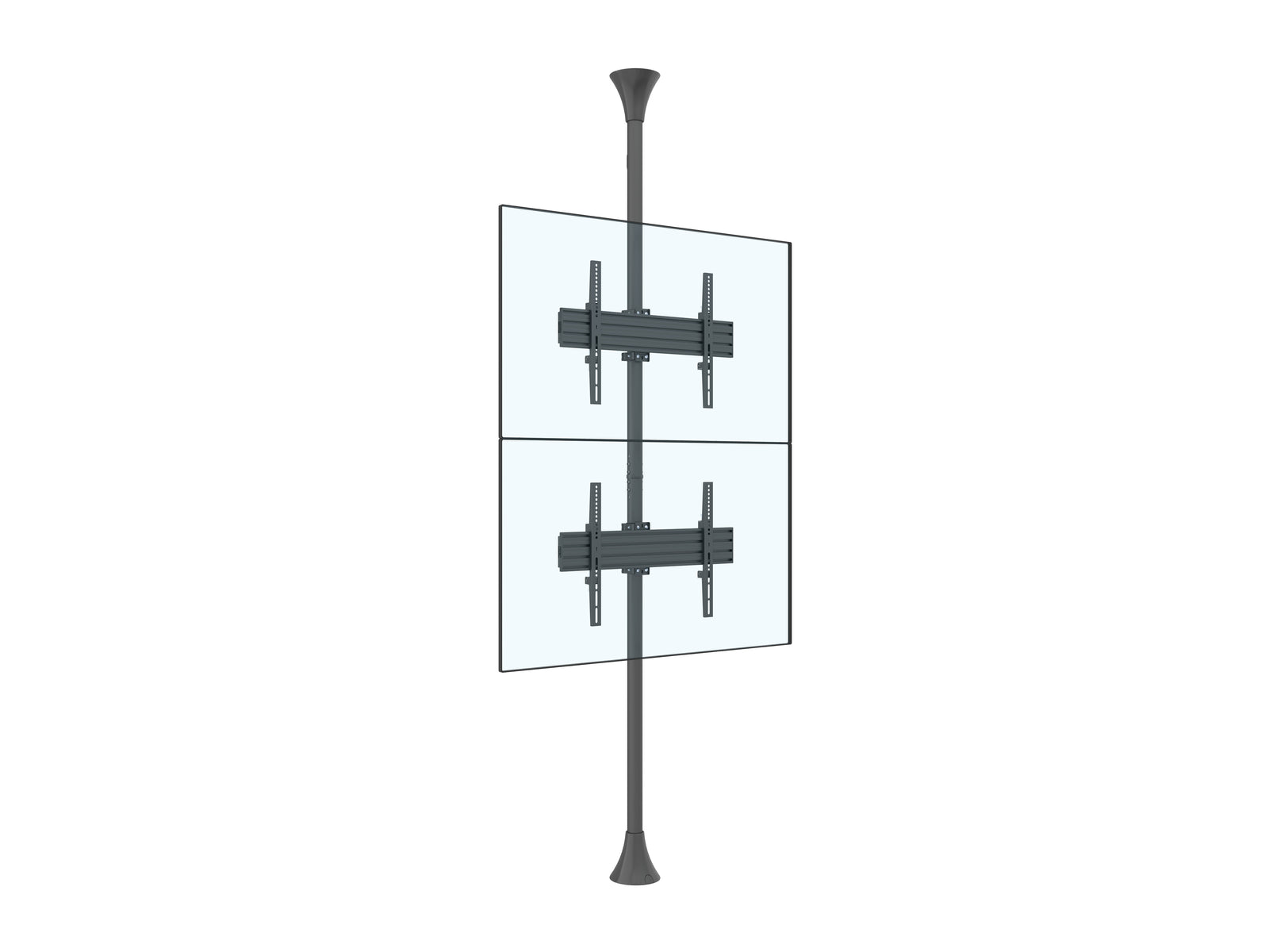 Multibrackets MBFC2U M Pro 3m 2-Screen Floor to Ceiling Mount For 40"-65" Screens | 7350073733637