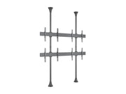 Multibrackets MBFC2UX2 M Pro 3m 4-Screen Floor to Ceiling Mount For 40"-65" Screens | 7350105216084