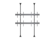 Multibrackets MBFC2UX2 M Pro 3m 4-Screen Floor to Ceiling Mount For 40"-65" Screens | 7350105216084
