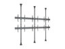 Multibrackets MBFC3UX2 M Pro 3m 6-Screen Floor to Ceiling Mount For 40"-65" Screens | 7350105216107
