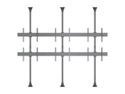 Multibrackets MBFC3UX2 M Pro 3m 6-Screen Floor to Ceiling Mount For 40"-65" Screens | 7350105216107
