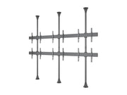 Multibrackets MBFC3UX2 M Pro 3m 6-Screen Floor to Ceiling Mount For 40"-65" Screens | 7350105216107