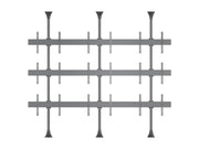 Multibrackets MBFC3UX3 M Pro 3m 9-Screen Floor to Ceiling Mount For 40"-65" Screens | 7350105216114