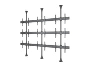 Multibrackets MBFC3UX3 M Pro 3m 9-Screen Floor to Ceiling Mount For 40"-65" Screens | 7350105216114