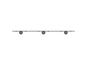 Multibrackets MBFC3UX3 M Pro 3m 9-Screen Floor to Ceiling Mount For 40"-65" Screens | 7350105216114