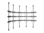 Multibrackets MBFC5UX3S M Pro 3m 15-Screen Floor to Ceiling Mount For 40"-65" Screens | 7340234811601