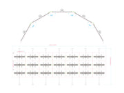 Multibrackets MBFC5UX3S M Pro 3m 15-Screen Floor to Ceiling Mount For 40"-65" Screens | 7340234811601