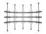 Multibrackets MBFC5UX3S M Pro 3m 15-Screen Floor to Ceiling Mount For 40"-65" Screens | 7340234811601