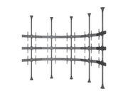 Multibrackets MBFC5UX3S M Pro 3m 15-Screen Floor to Ceiling Mount For 40"-65" Screens | 7340234811601