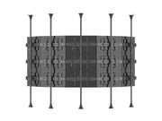 Multibrackets MBFC5UX3S M Pro 3m 15-Screen Floor to Ceiling Mount For 40"-65" Screens | 7340234811601