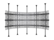 Multibrackets MBFC5UX3S M Pro 3m 15-Screen Floor to Ceiling Mount For 40"-65" Screens | 7340234811601
