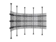 Multibrackets MBFC5UX3S M Pro 3m 15-Screen Floor to Ceiling Mount For 40"-65" Screens | 7340234811601