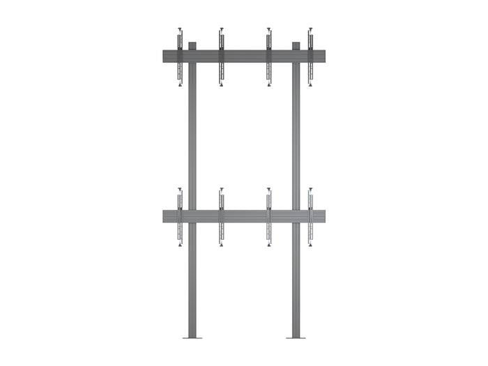 Multibrackets MBFM2X2UP M Pro 2x2 Floormount Column For 32"-65" Screens | 7350105217708 Floor Stand Multibrackets