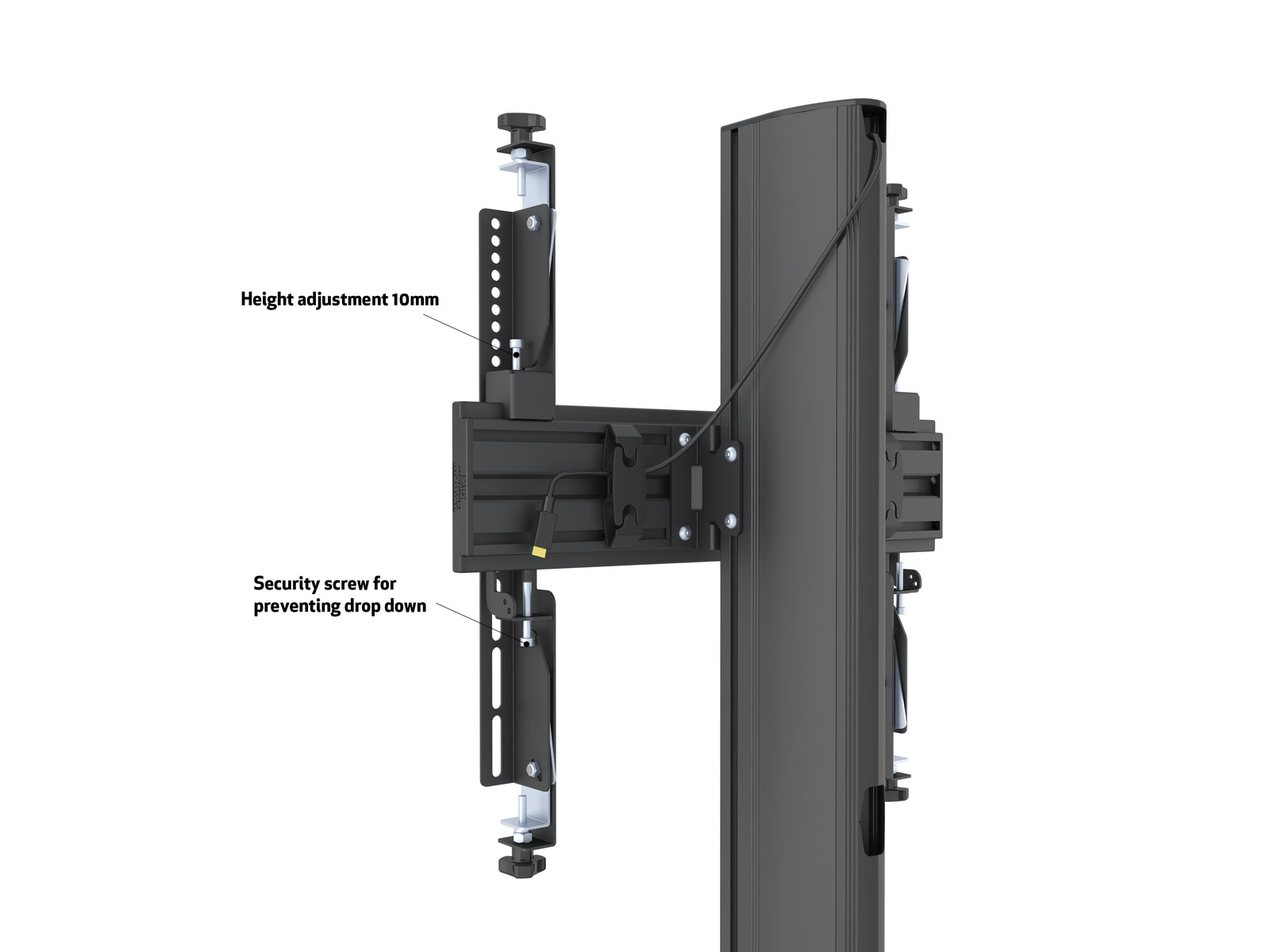 Multibrackets MBFM2X2UP M Pro 2x2 Floormount Column For 32"-65" Screens | 7350105217708