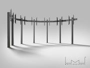 Multibrackets MBFMC7X1U 7-Screen M Pro Floormount For 32"-65" Screens | 7350105217456