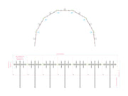 Multibrackets MBFMC7X1U 7-Screen M Pro Floormount For 32"-65" Screens | 7350105217456