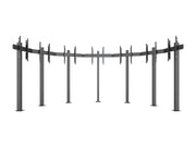 Multibrackets MBFMC7X1U 7-Screen M Pro Floormount For 32"-65" Screens | 7350105217456