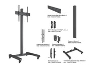 Multibrackets MBFS1U M Pro Floor Stand For 43"-75" Screens | 7350073738397 Floor Stand Multibrackets
