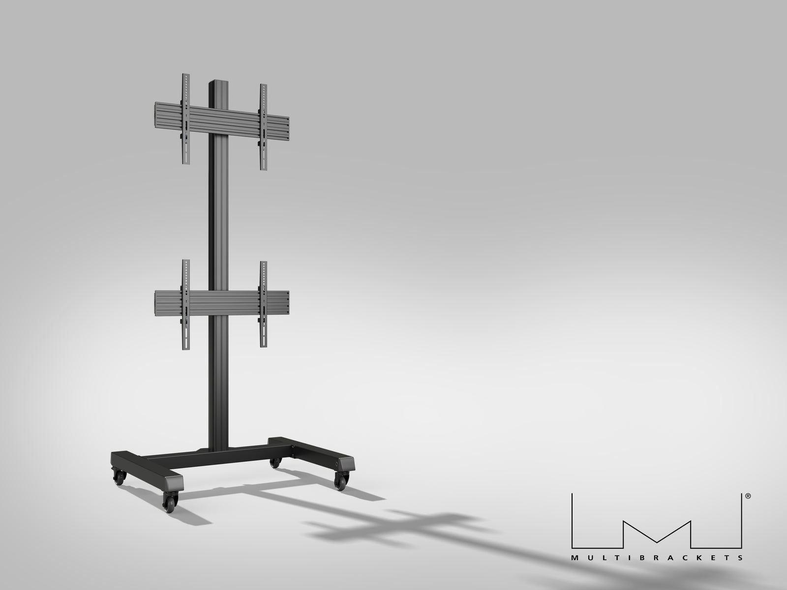 Multibrackets MBFS2U M Pro Dual-Screen Floor Stand For 55" Screens | 7350073738403 Floor Stand Multibrackets