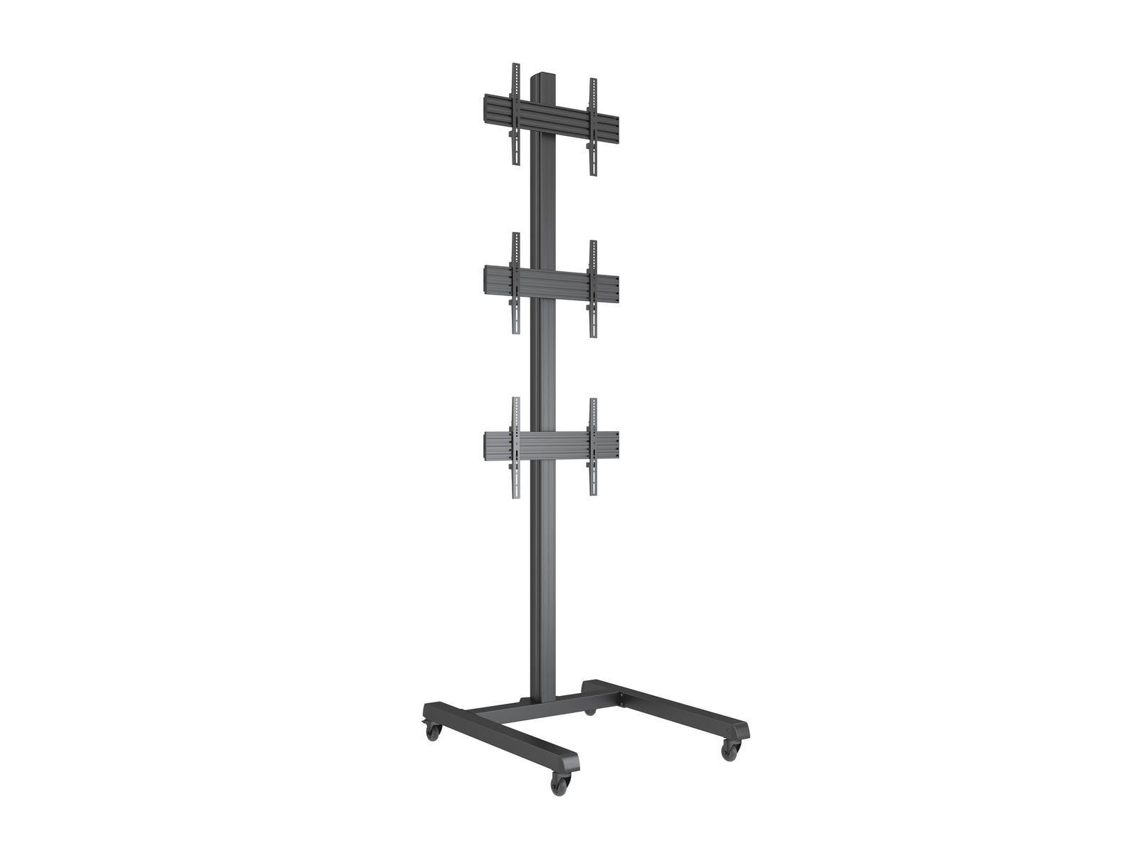 Multibrackets MBFS3U M Pro Triple-Screen Floor Stand For 55" Screens | 7350073738403 Floor Stand Multibrackets