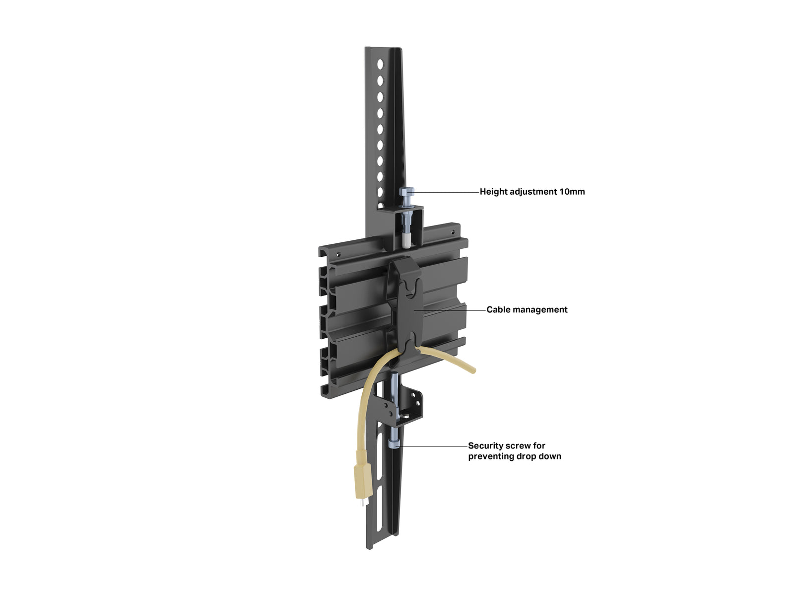 Multibrackets MBFS3U M Pro Triple-Screen Floor Stand For 55" Screens | 7350073738403 Floor Stand Multibrackets